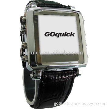 mp4 watch- GQ 011W  WATCH YOU SIMPLY WANT , 1.5 inch OLED 65K color